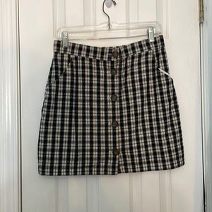 Plaid skirt
